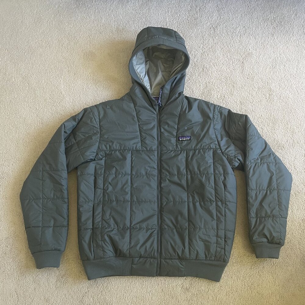 Patagonia Men's Box Quilted Hoody..size Large..as new